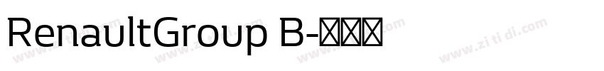 RenaultGroup B字体转换